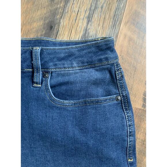 Style & Co Womens Jeans 12S Short length Blue Straight Leg Denim Pants NWT - Picture 2 of 7